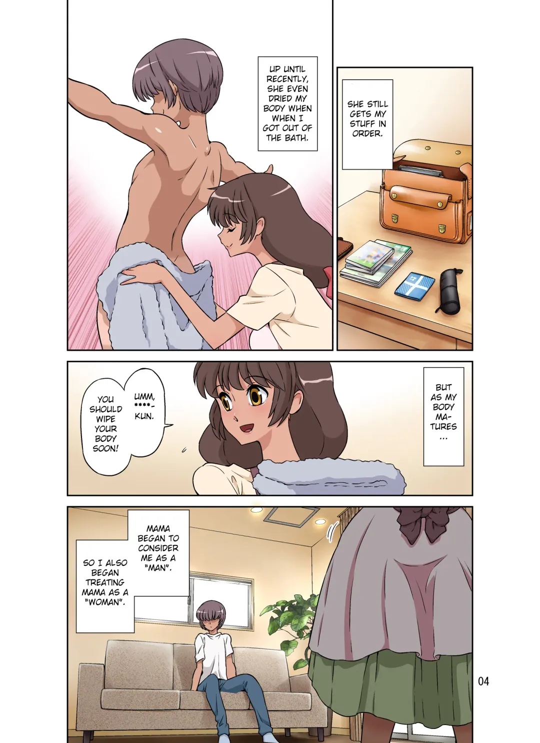[Dozamura] Sewayaki Mama, Musuko ni Hamerareru. Fhentai - Page 4