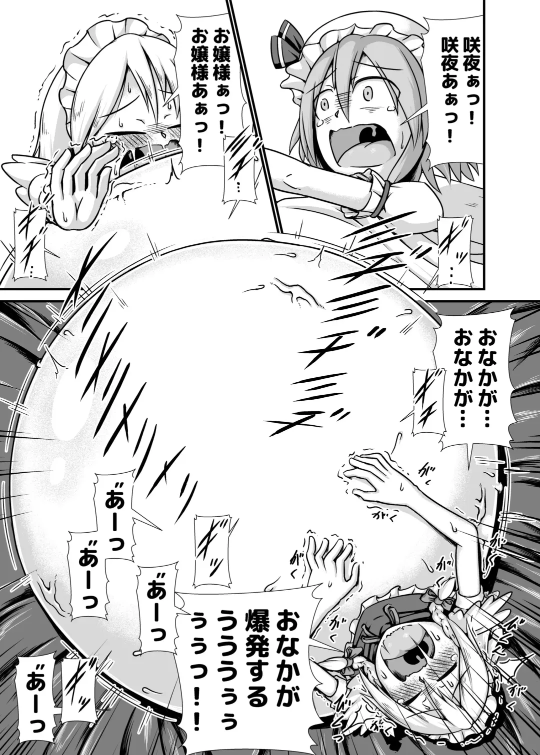 [Binf] Sakuya-san ga Ojousama no Tame ni Boufuku o Ukeireru Hon ~Haretsu Hen~ Fhentai - Page 19