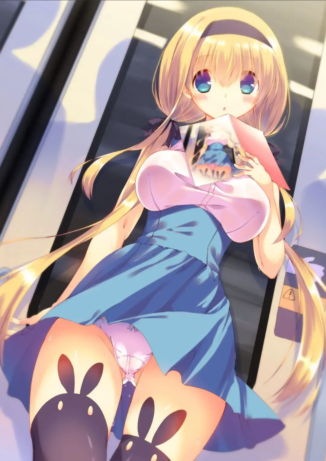 [Mutsuno Hexa] Densha de yonde wa ikemasen. Fhentai - Page 21