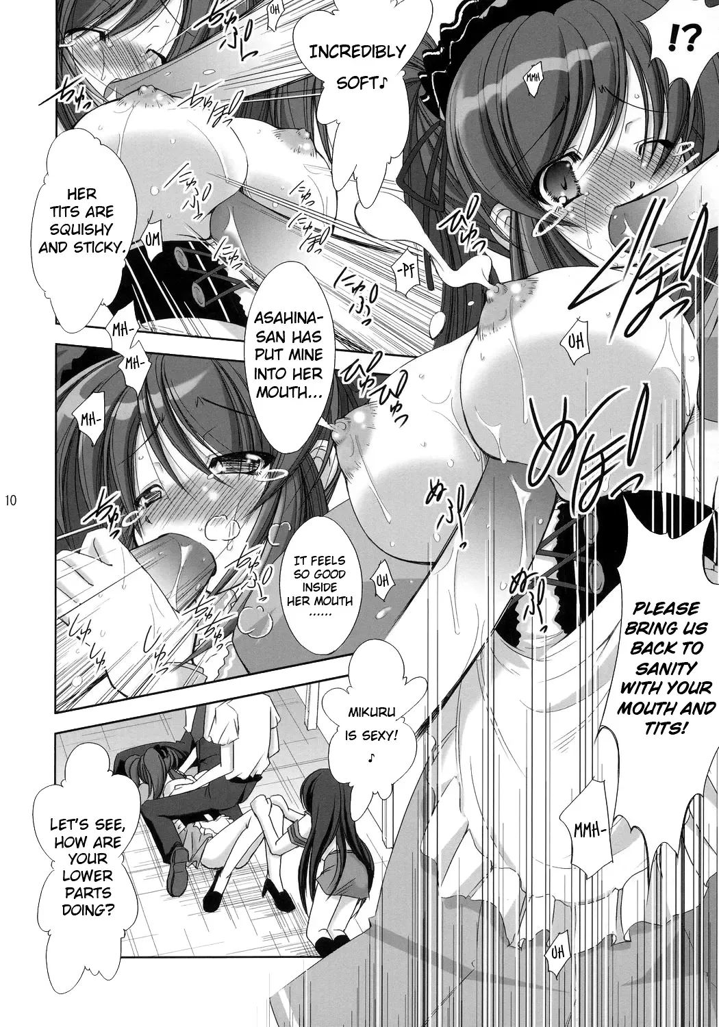 [Takane Nohana] Asahina Mikuru no Tameiki | The Sigh of Mikuru Asahina Fhentai - Page 9