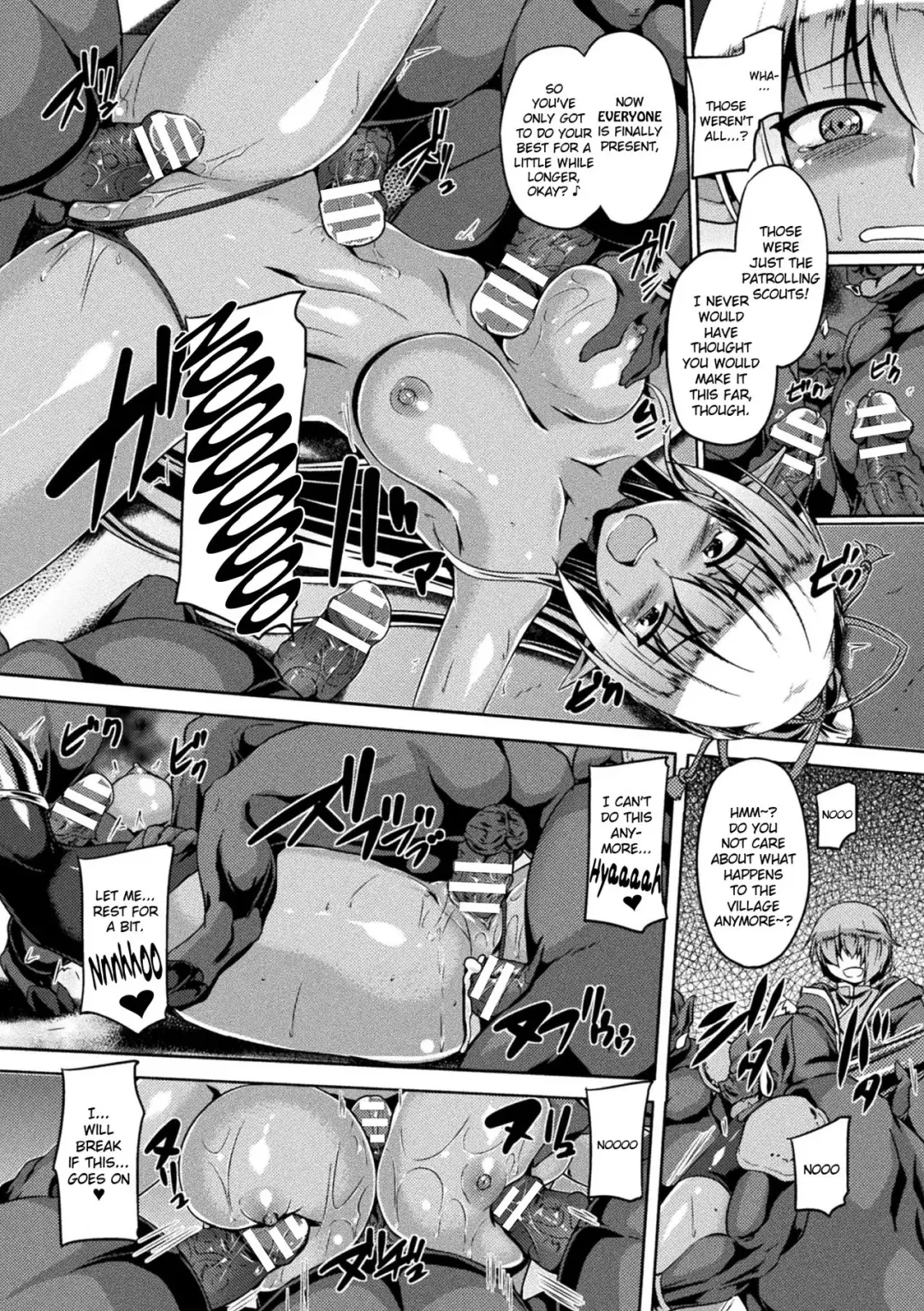 [Gonzaburo-] Gunjoku no Dark Elf | Gang-raped Dark Elf Fhentai - Page 17