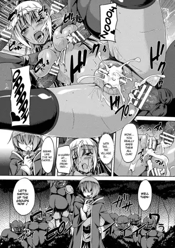 [Gonzaburo-] Gunjoku no Dark Elf | Gang-raped Dark Elf Fhentai - Page 16