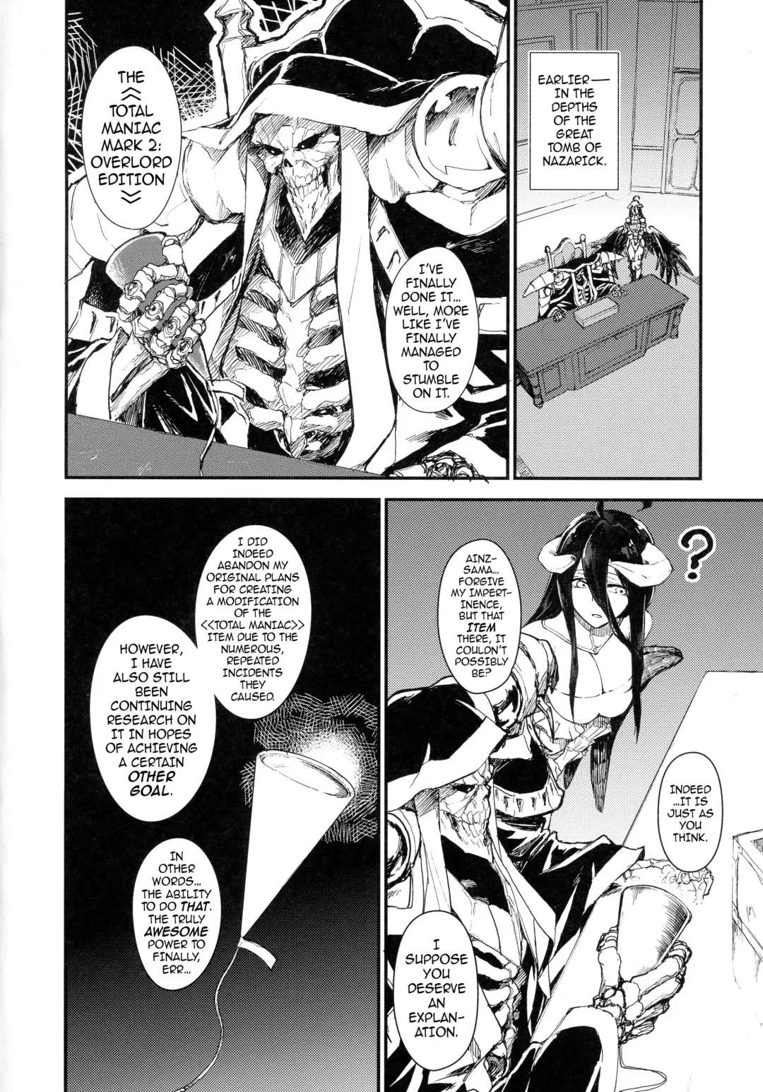 [Komagata] Ainz-sama no Oyotsugi o! | Ainz-sama, Leave Your Heir to! Fhentai - Page 3