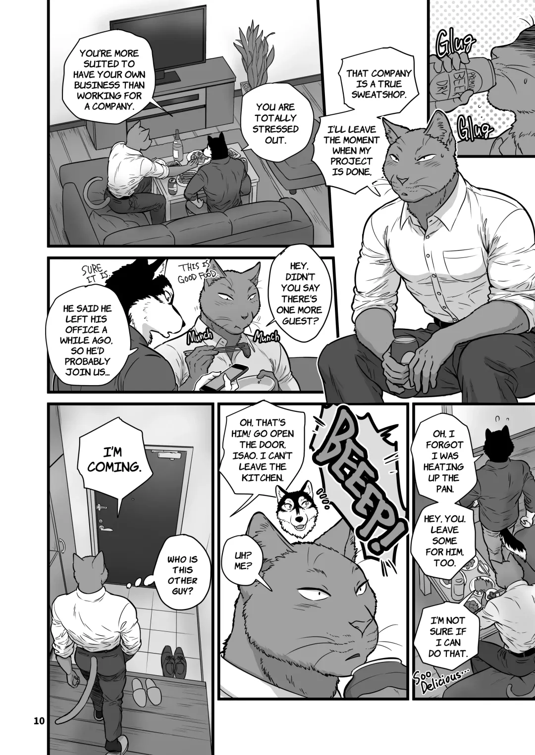 [Maririn] Chicken Heart Salaryman | Love My Dog Fhentai - Page 10