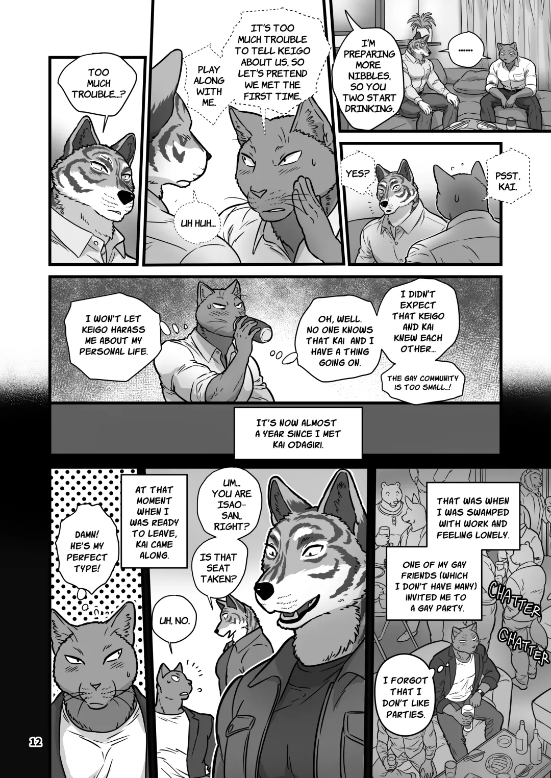 [Maririn] Chicken Heart Salaryman | Love My Dog Fhentai - Page 12