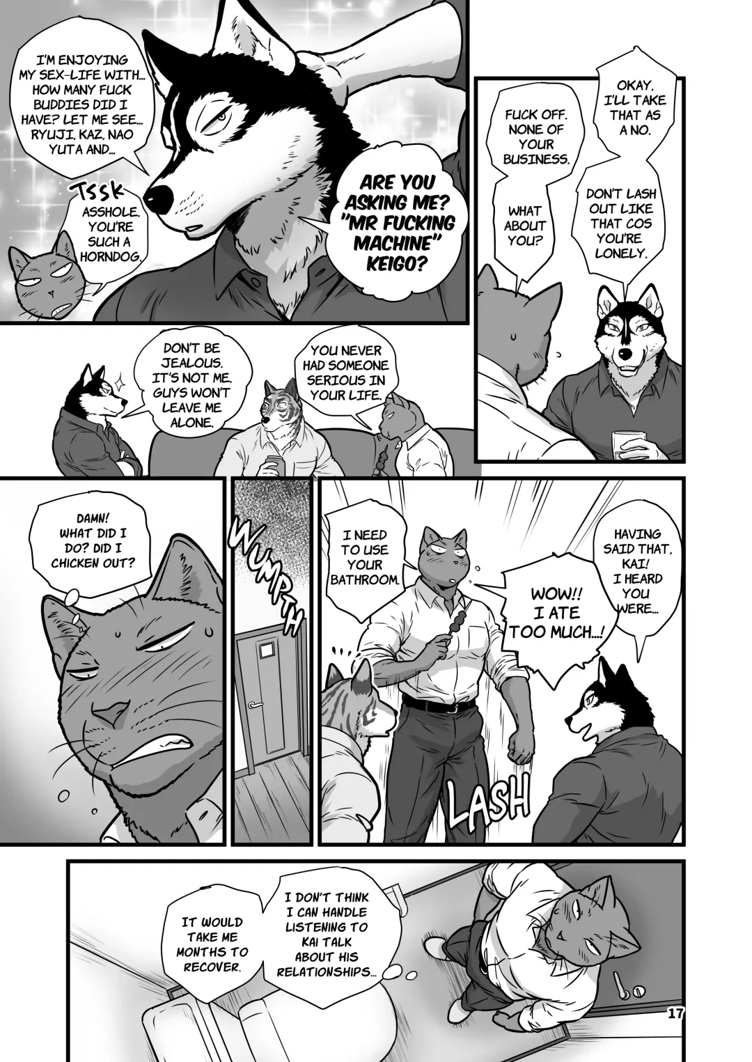 [Maririn] Chicken Heart Salaryman | Love My Dog Fhentai - Page 17