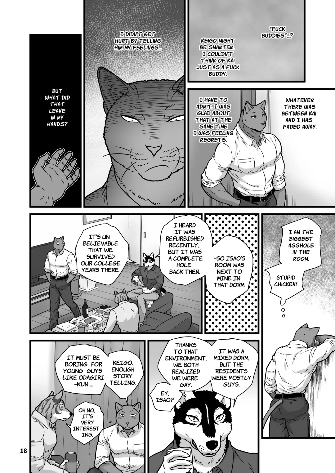 [Maririn] Chicken Heart Salaryman | Love My Dog Fhentai - Page 18