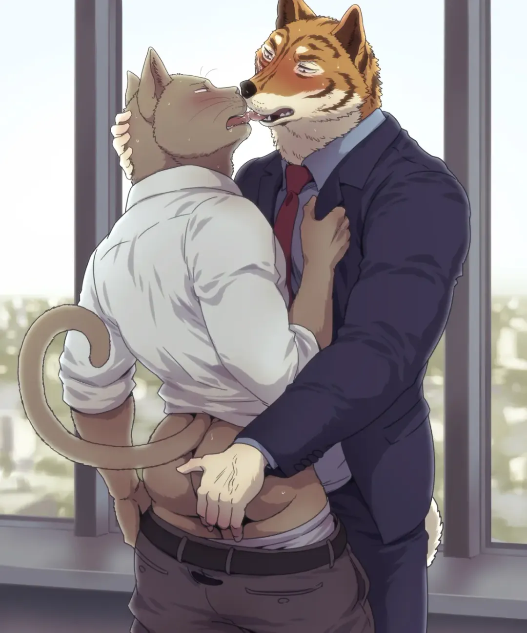 [Maririn] Chicken Heart Salaryman | Love My Dog Fhentai - Page 59