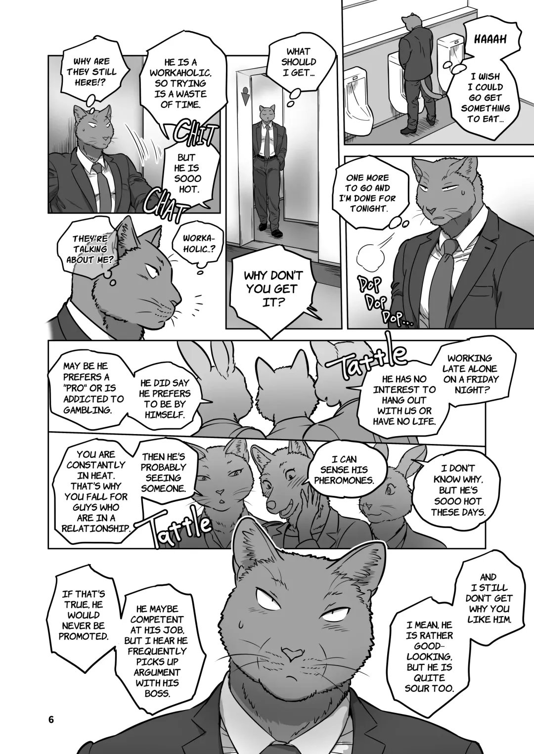 [Maririn] Chicken Heart Salaryman | Love My Dog Fhentai - Page 6