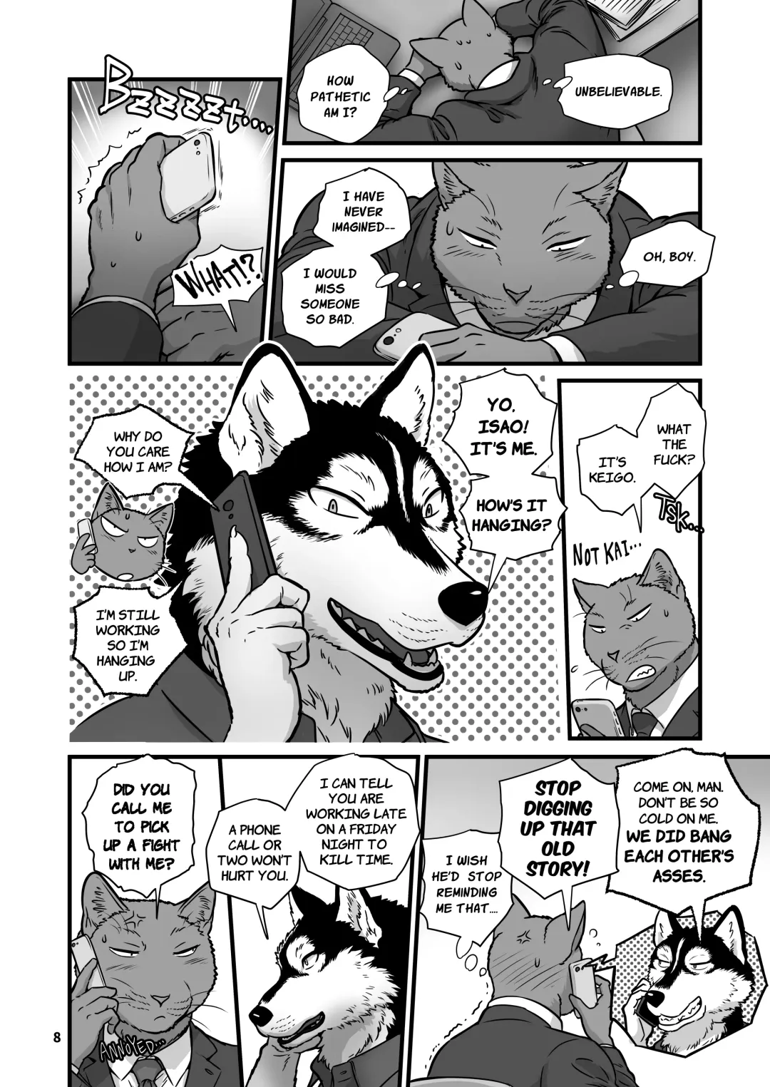[Maririn] Chicken Heart Salaryman | Love My Dog Fhentai - Page 8