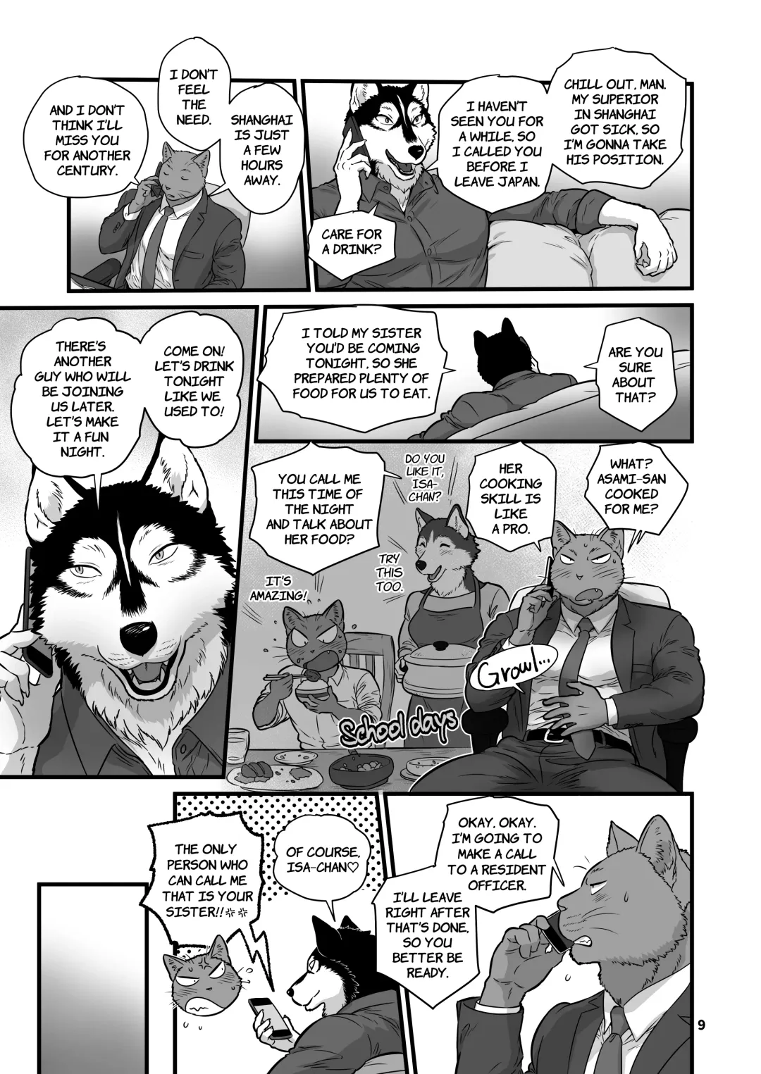[Maririn] Chicken Heart Salaryman | Love My Dog Fhentai - Page 9