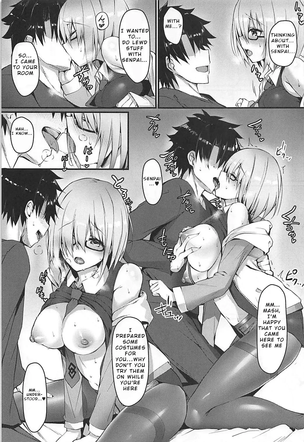 [Blue Gk] MDS -Mash to Dosukebe Suru Hon- Fhentai - Page 4