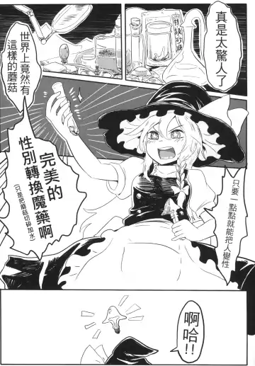 [Dokukinokozin] Gensoukyou no Otokonoko - Kirisame Marisa / Alice Margatroid Hen | 幻想鄉的男之娘 - 霧雨魔理沙 / 愛莉絲・瑪嘉托洛伊德篇 Fhentai - Page 5