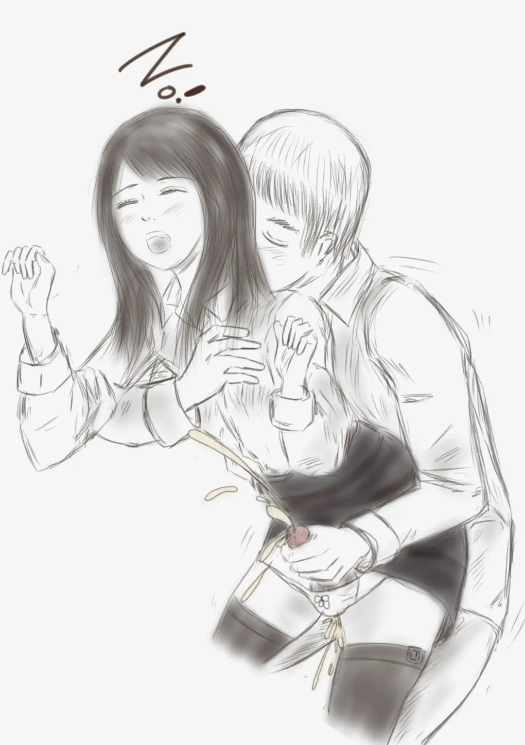 [Valdam] Crossdress teacher in toilet :  toilet rape Fhentai - Page 11