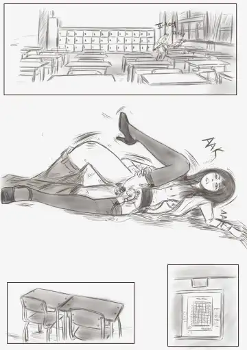 [Valdam] Crossdress teacher in toilet :  toilet rape Fhentai - Page 16