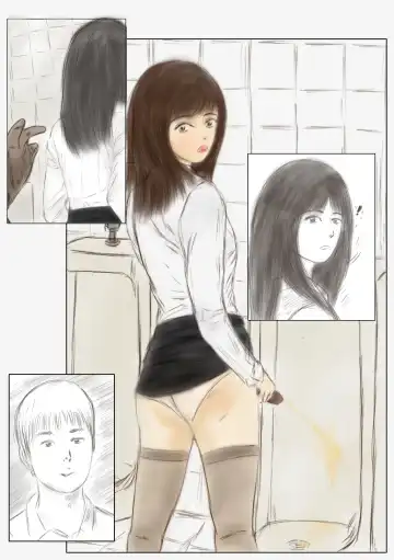 [Valdam] Crossdress teacher in toilet :  toilet rape Fhentai - Page 8