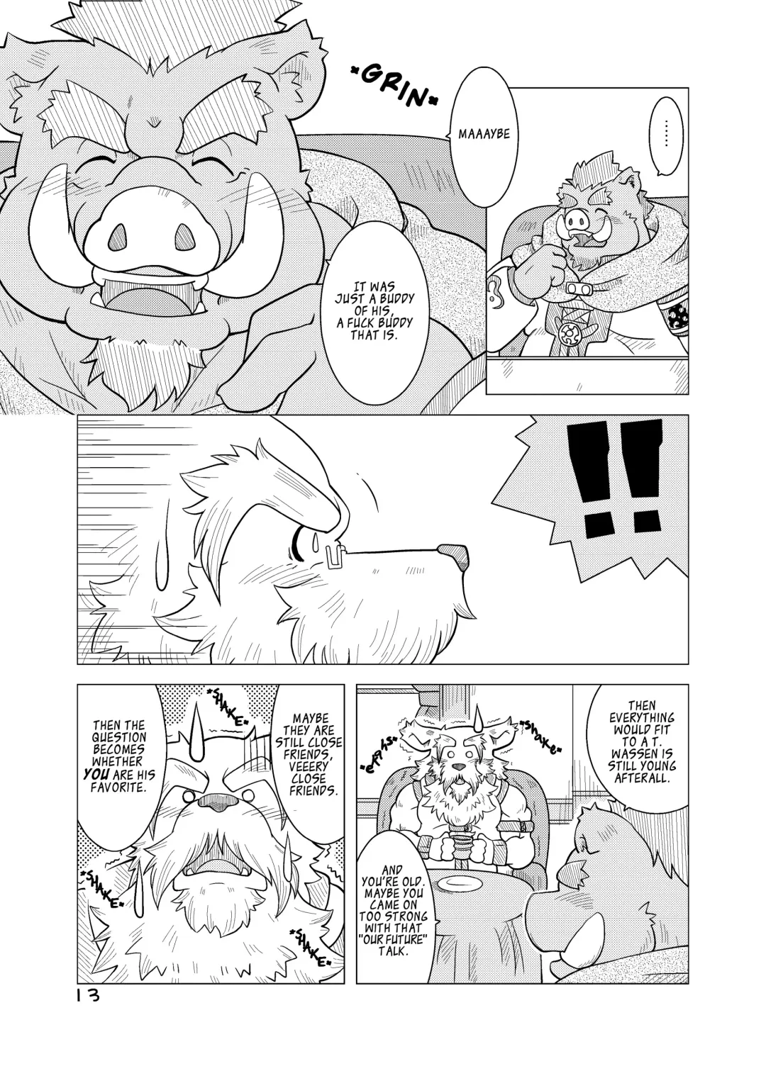 [Chobi] Hoshiyomi no Inu Tsukihami no Kuma 4 | The dog & the bear: The poet of the stars & the partaker of the moon 4 Fhentai - Page 12