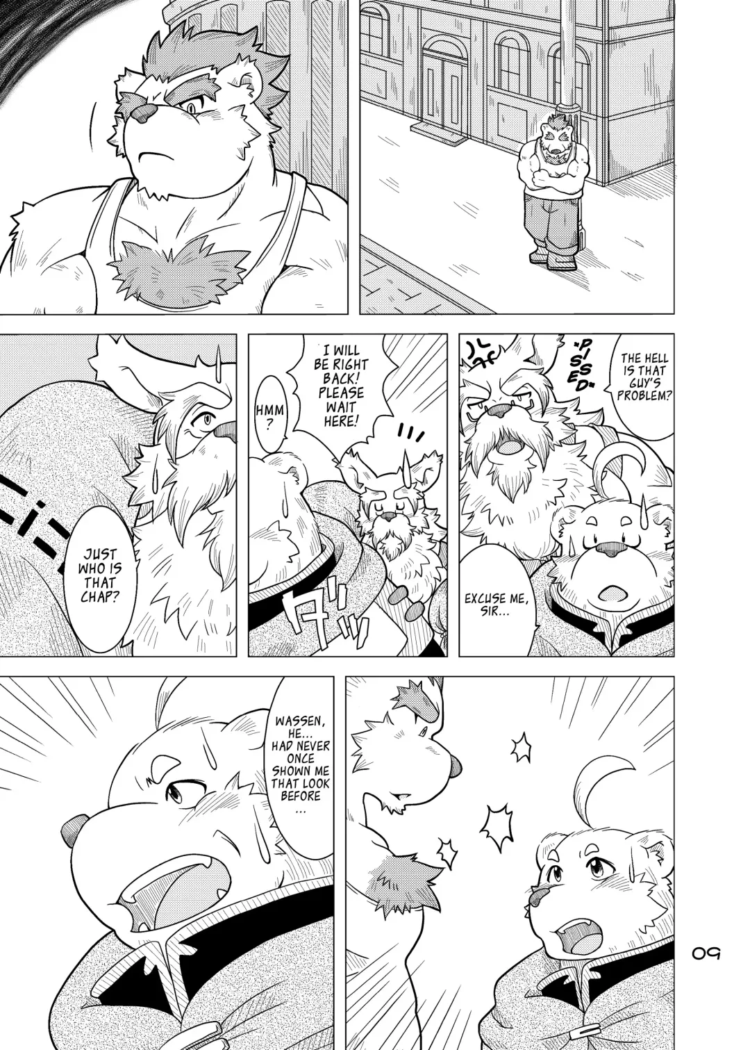 [Chobi] Hoshiyomi no Inu Tsukihami no Kuma 4 | The dog & the bear: The poet of the stars & the partaker of the moon 4 Fhentai - Page 8