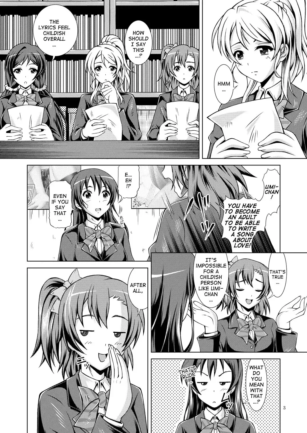 [Fujishiro Seiki] Umi Live! Fhentai - Page 3
