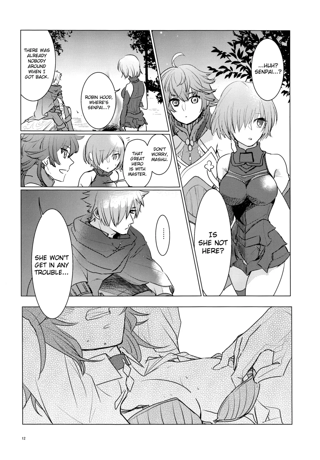 [Bekkou Megane Buchiko] Yozora no Hoshi no Manten no Shita Fhentai - Page 12