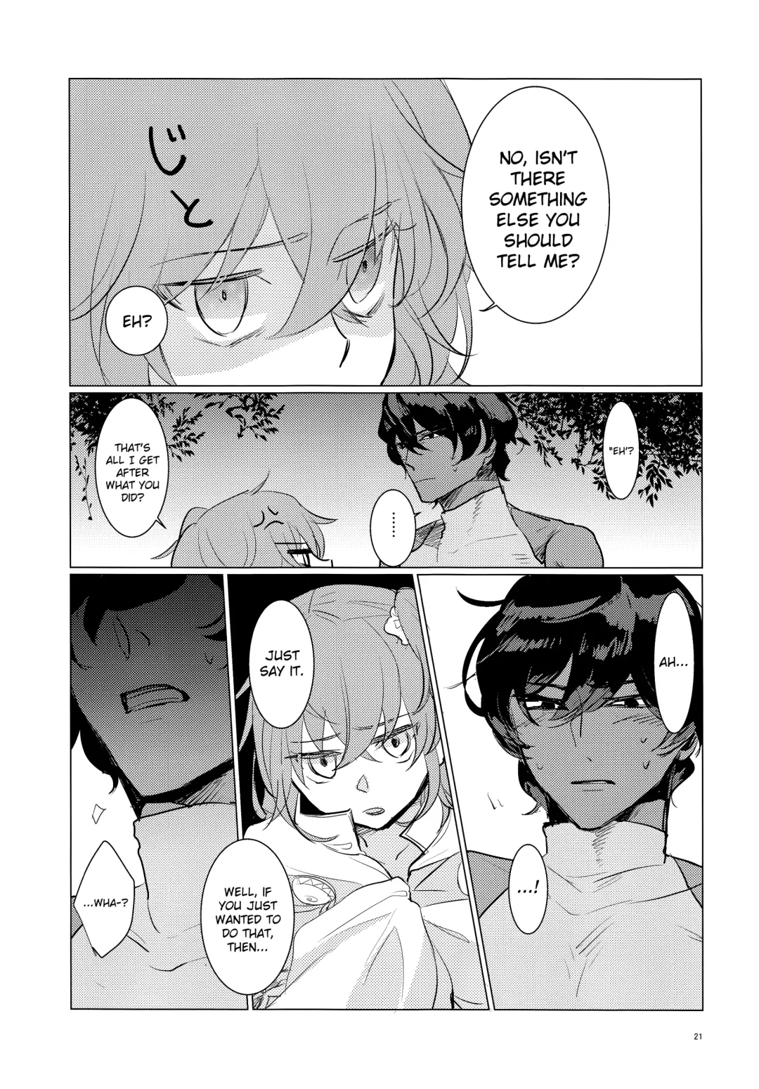 [Bekkou Megane Buchiko] Yozora no Hoshi no Manten no Shita Fhentai - Page 21