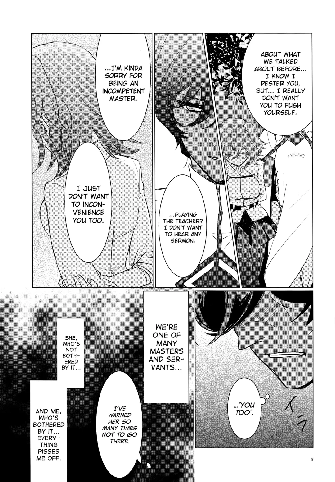 [Bekkou Megane Buchiko] Yozora no Hoshi no Manten no Shita Fhentai - Page 9