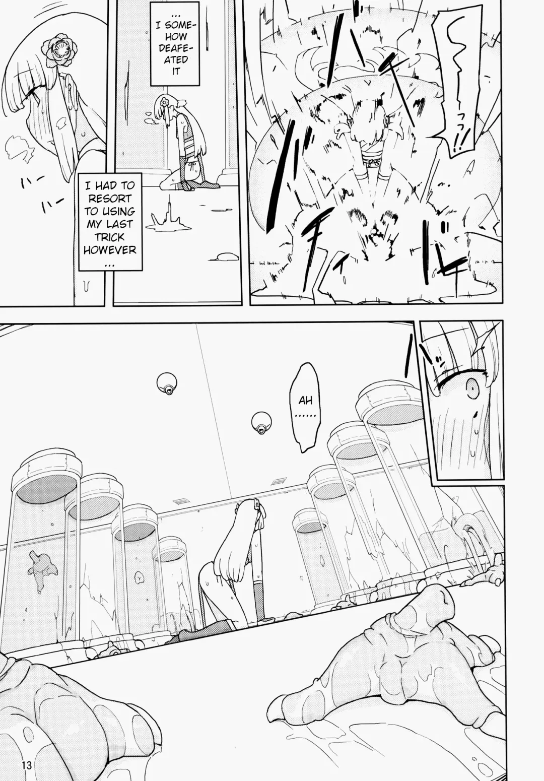 [Yoshiie] Henshin Heroine VS Aku no Kagakusha Fhentai - Page 11