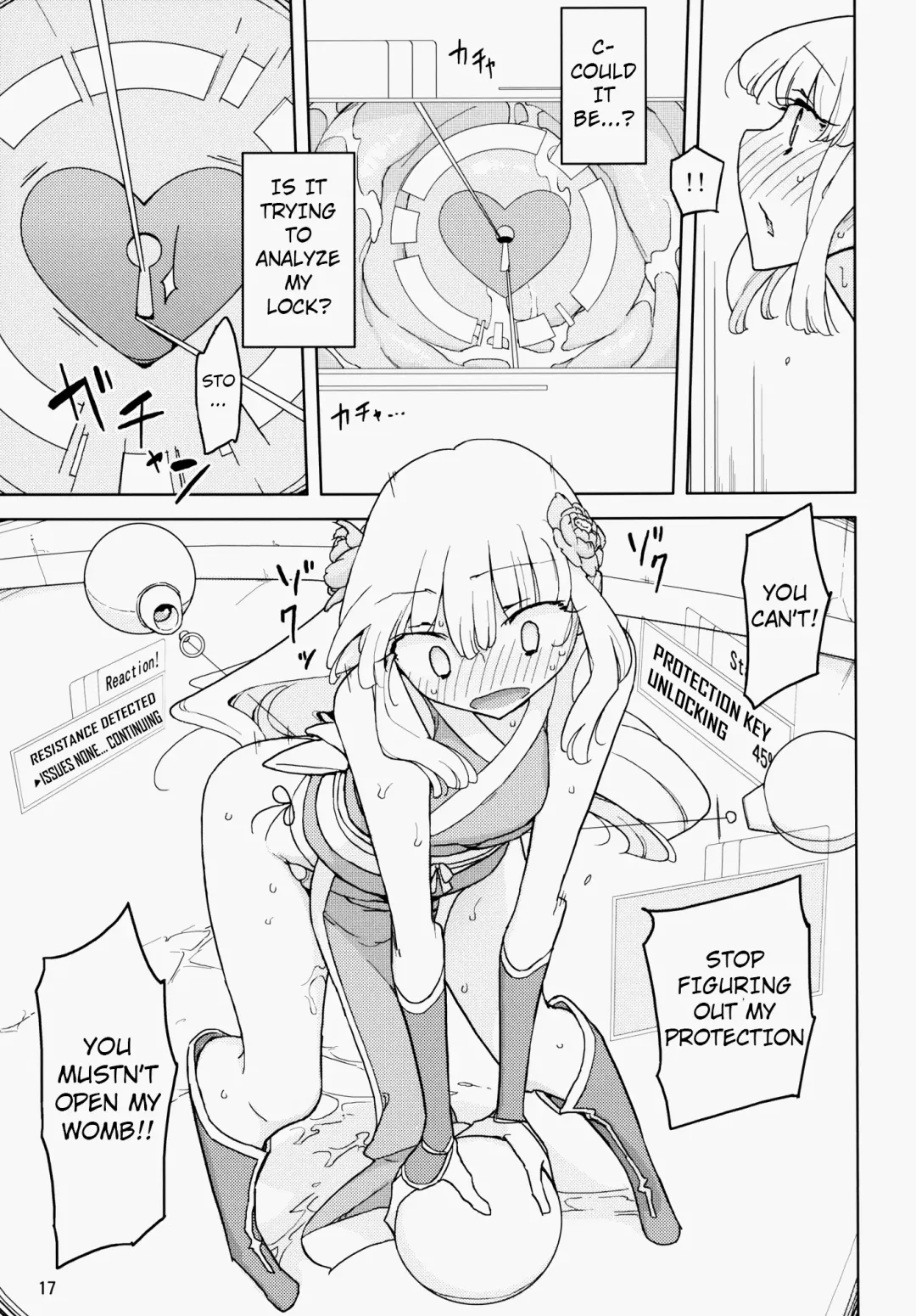 [Yoshiie] Henshin Heroine VS Aku no Kagakusha Fhentai - Page 15