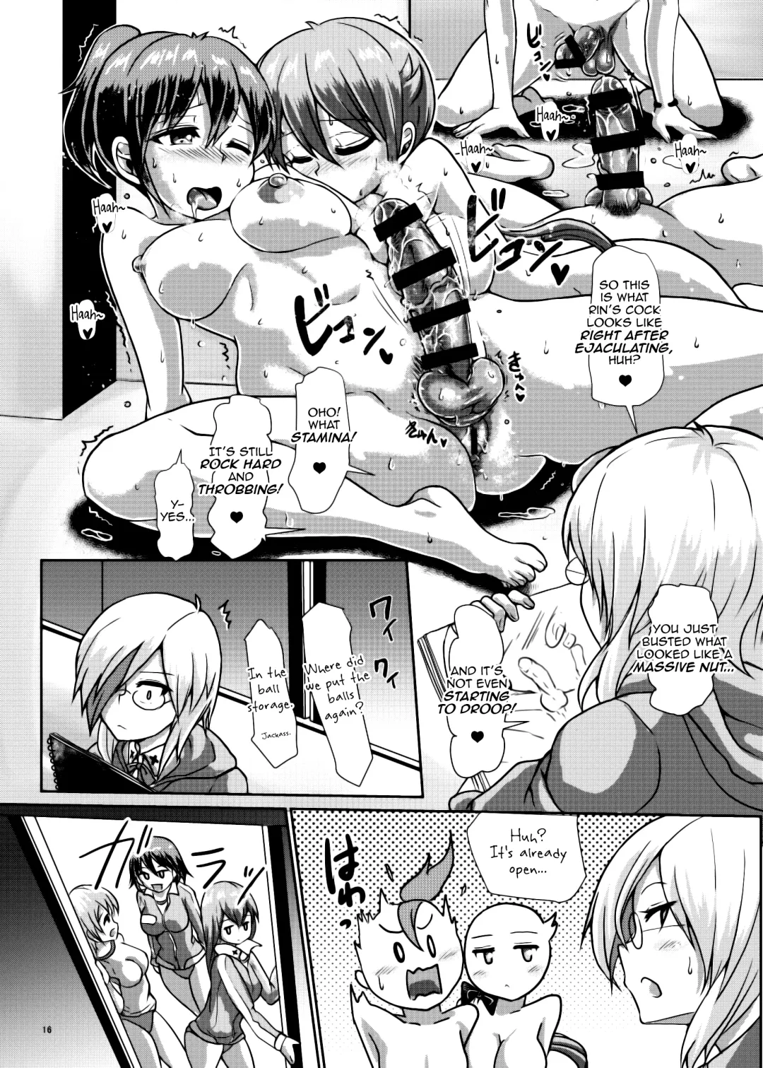 [Hakaba Yodomu] Futaman! -Houkago Shasei Sketch- | Futaman! -After school ejaculation sketch- Fhentai - Page 16