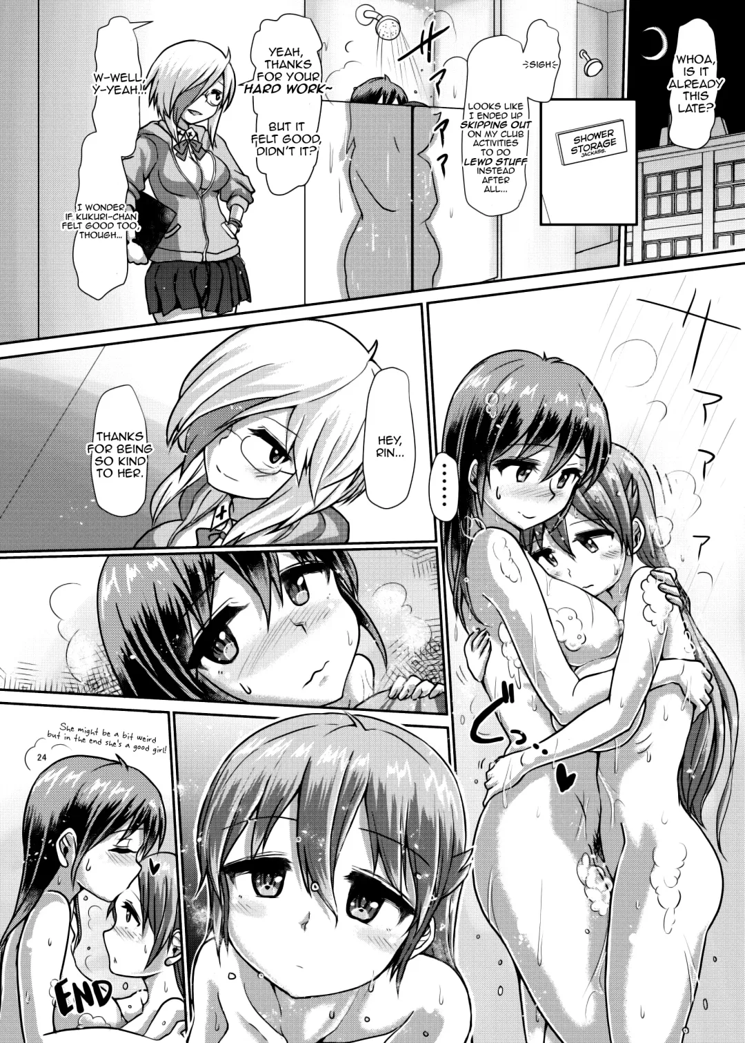 [Hakaba Yodomu] Futaman! -Houkago Shasei Sketch- | Futaman! -After school ejaculation sketch- Fhentai - Page 24