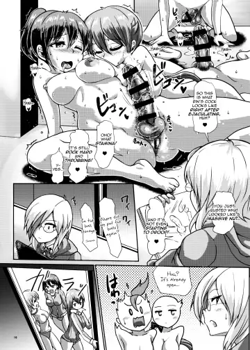 [Hakaba Yodomu] Futaman! -Houkago Shasei Sketch- | Futaman! -After school ejaculation sketch- Fhentai - Page 16