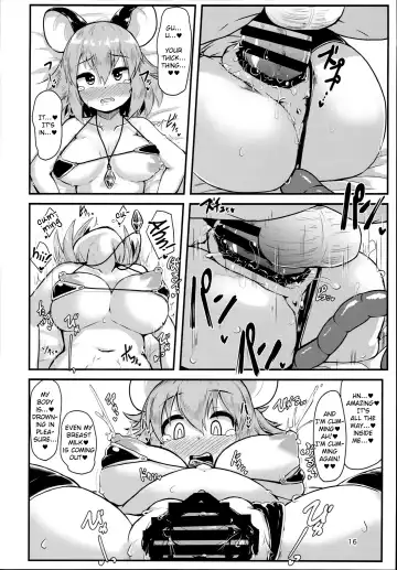 [Peso] Otonari no Nazrin wa Hanshokuki Fhentai - Page 16