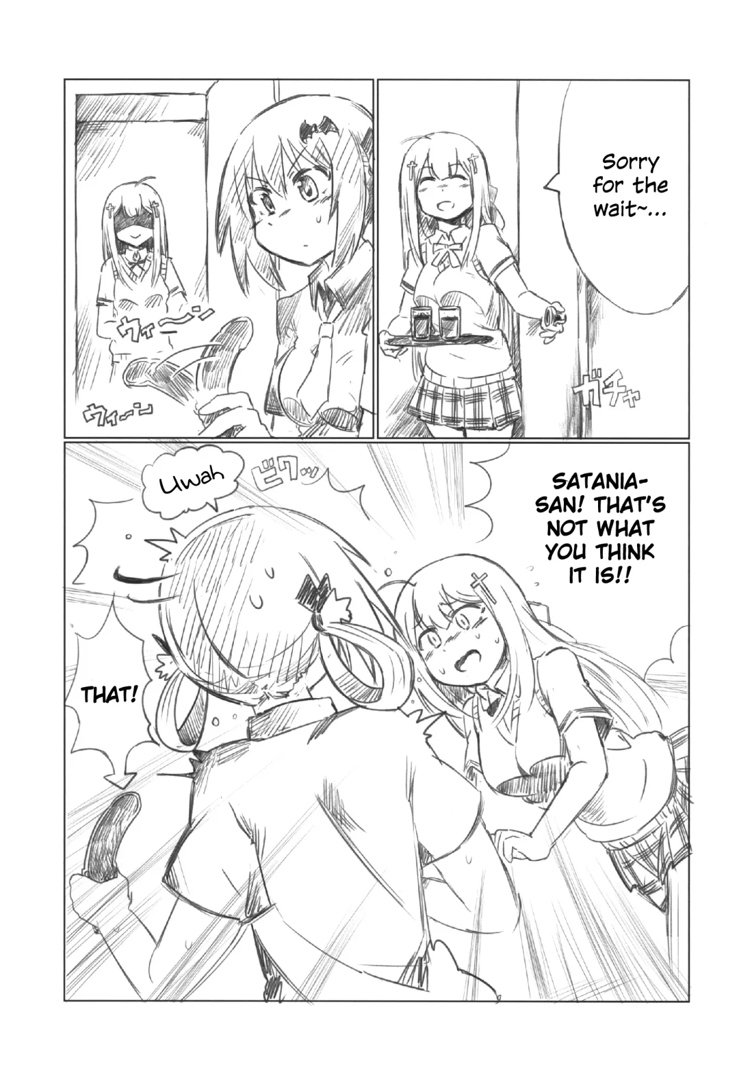[Oxy] Ah Satania-san, Watashi wa mou Tamarimasen!! Fhentai - Page 2