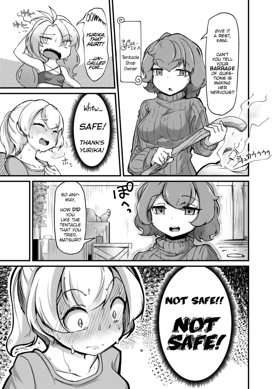 [Okuva] Anata no Machi no Shokushuyasan 2 | Your neighborhood tentacle shop 2 Fhentai - Page 9