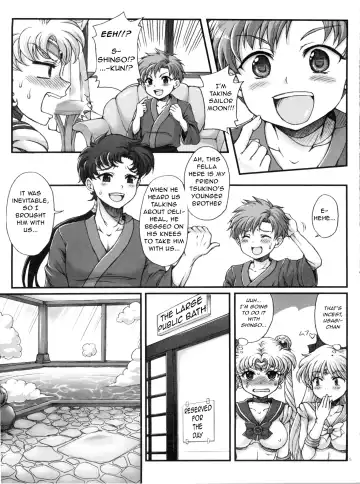 [Tempo Gensui] Sailor Delivery Health All Stars ~Onsen Ryokan-hen~ Fhentai - Page 4