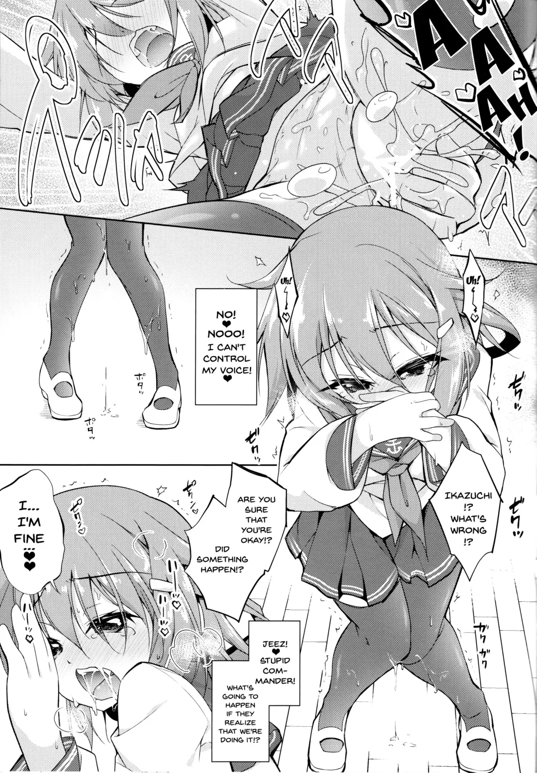 [Hachi] Okotowari Ikazuchi-chan | I Refuse Ikazuchi-chan Fhentai - Page 9