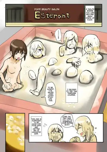 [Hazuki] Shokuhin-ka Esthe | Food Beauty Salon Fhentai - Page 2