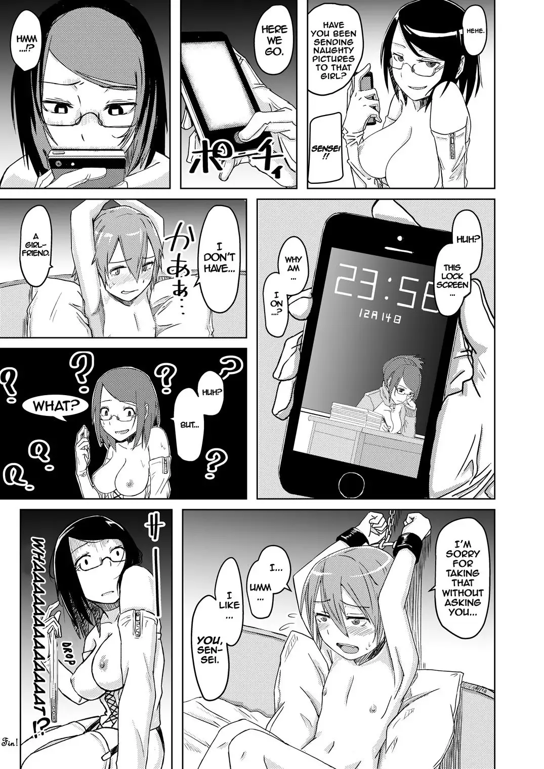 [Okyuuri] Juku Koushi ni Yoru Kousoku GyakuRa | Restrained and Raped by my Cram School Teacher Fhentai - Page 18