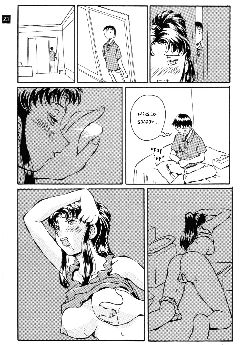 [Iwasaki Tatsuya] Zenseiki no Evangelicosan (Zenpen) | Last Century's Evangelicosan Fhentai - Page 24