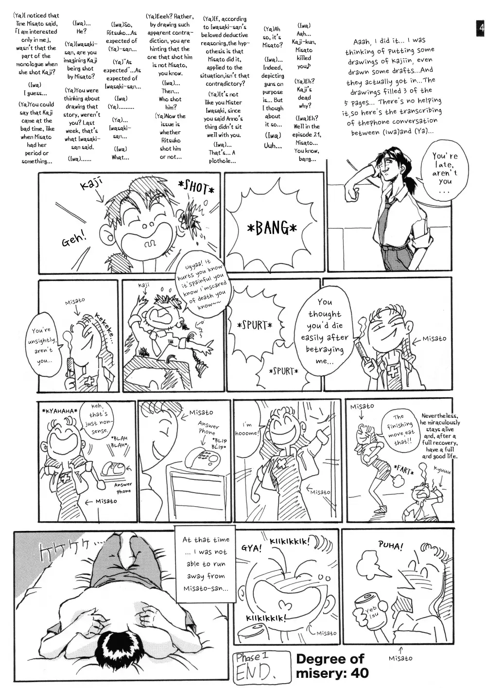 [Iwasaki Tatsuya] Zenseiki no Evangelicosan (Zenpen) | Last Century's Evangelicosan Fhentai - Page 43