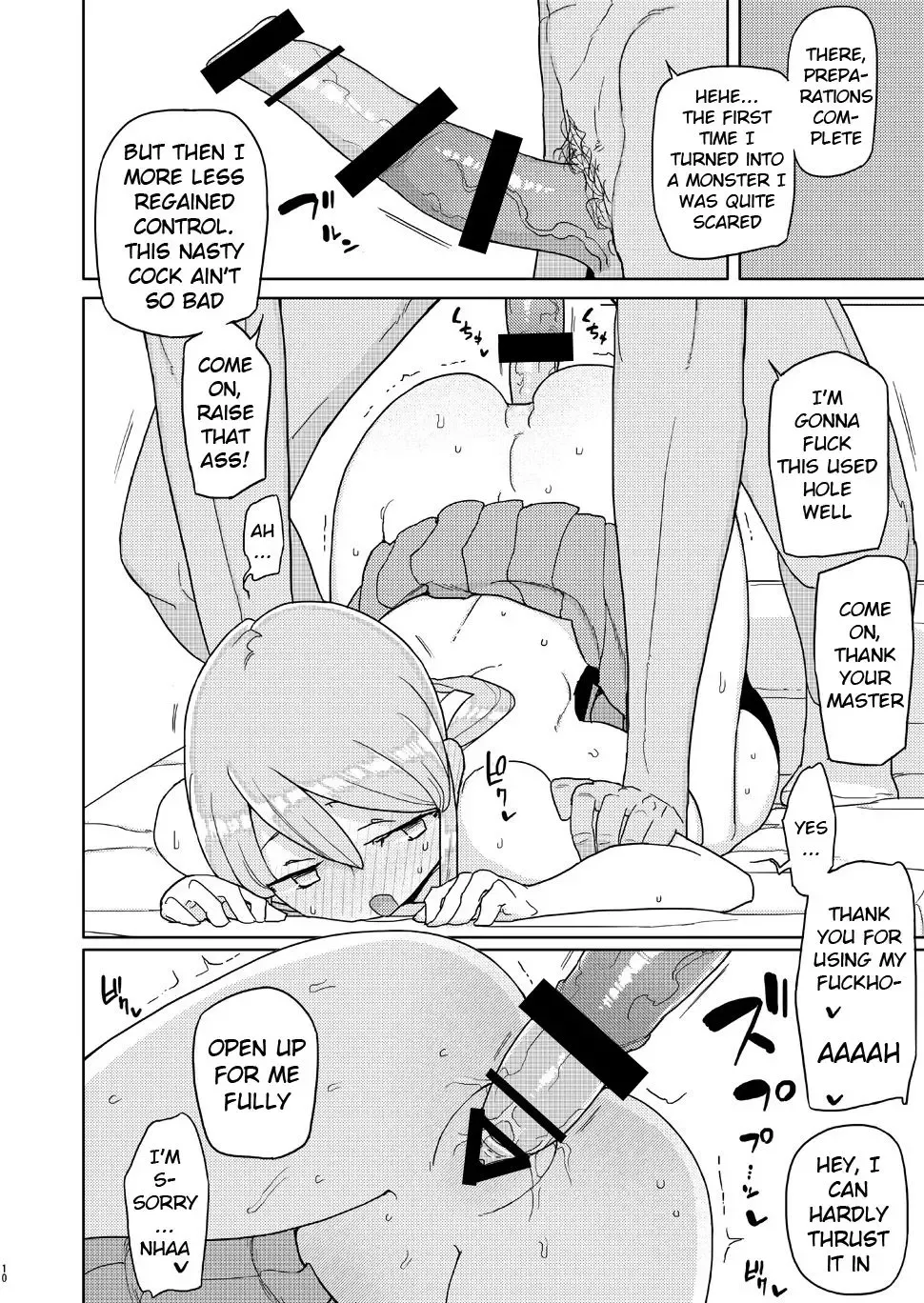 [Yoshiie] Ore ga Ijimeteta Onna ga Henshin Heroine ni Natta node | The Girl i used to Bully became a Super Heroine Fhentai - Page 9