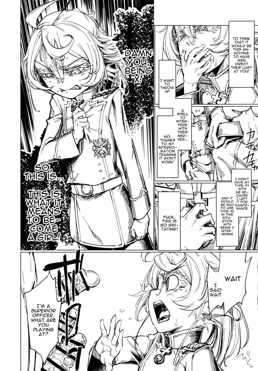 [Sexyturkey] Saizensen no Degurechaff Ojisan | Uncle Degurechaff of the Front Line Fhentai - Page 11