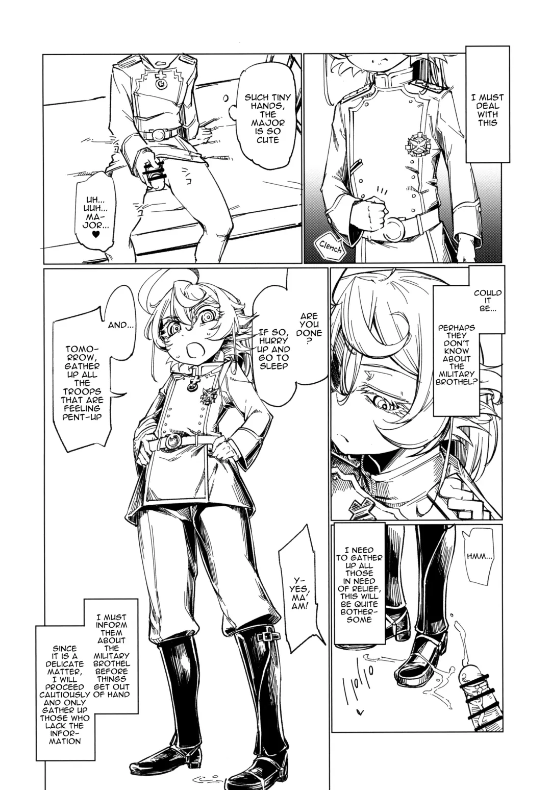 [Sexyturkey] Saizensen no Degurechaff Ojisan | Uncle Degurechaff of the Front Line Fhentai - Page 5