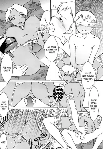 [Ahugan Sugita] Kasshoku Oneesan no Fudeoroshi Ver. 3 | Brown Lady Takes His First Time Ver. 3 (decensored) Fhentai - Page 23