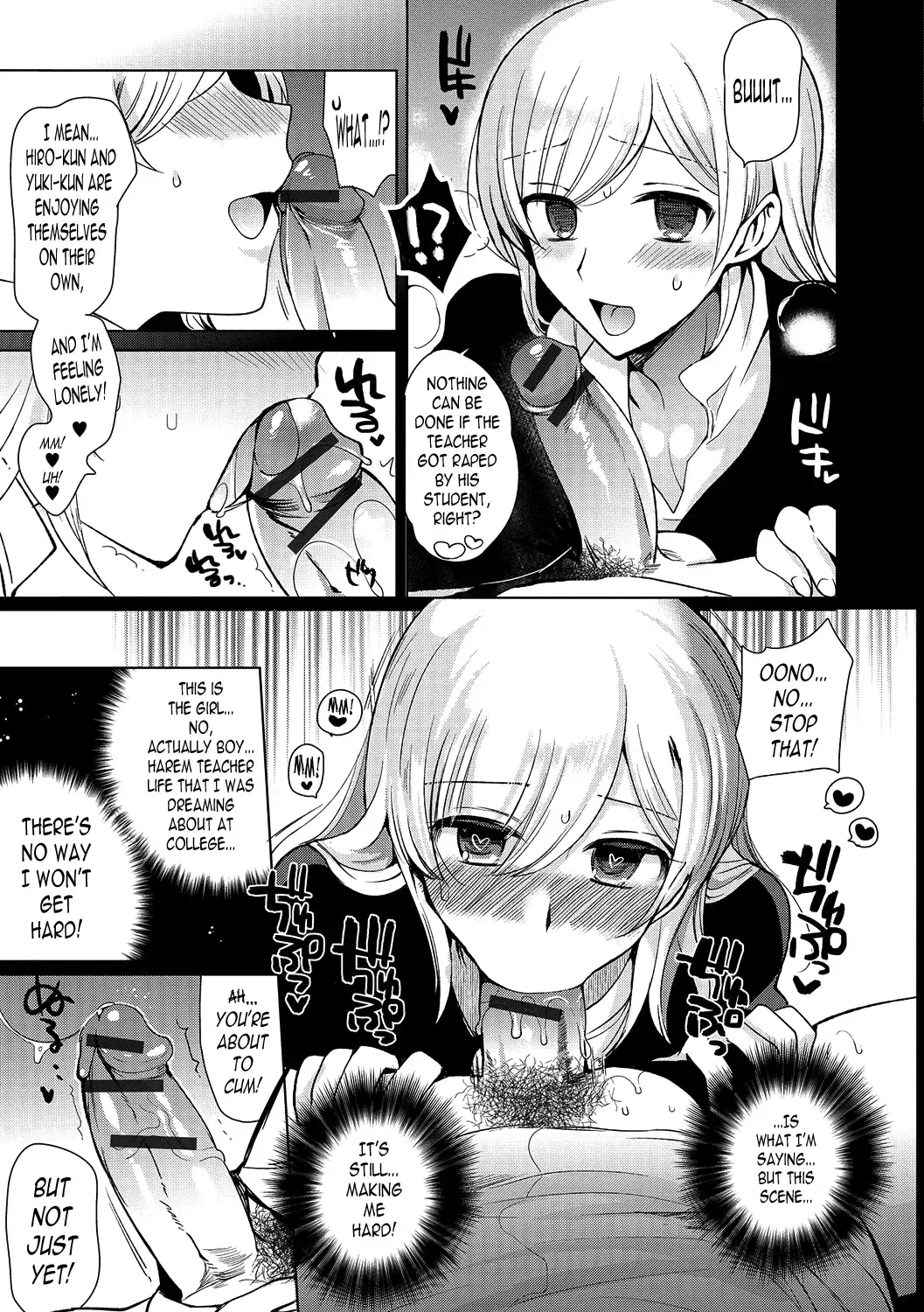 [Kirimoto Yuuji] Shiritsu Otokonoko Gakuen 3 | Private Ladyboy Academy Chapter 3 Fhentai - Page 5