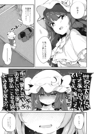 [Tamano Kedama] Patchouli Sensei ga Oshiete Kureru Fhentai - Page 4