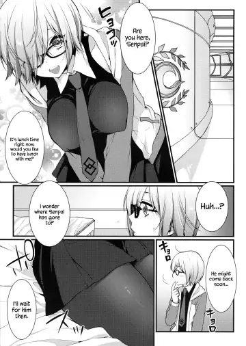[Hashimoto] Ore no Heya de Mashu ga Neteta kara Muchakucha ni Shite mita | I found Mash sleeping in my room so I fucked her silly Fhentai - Page 3