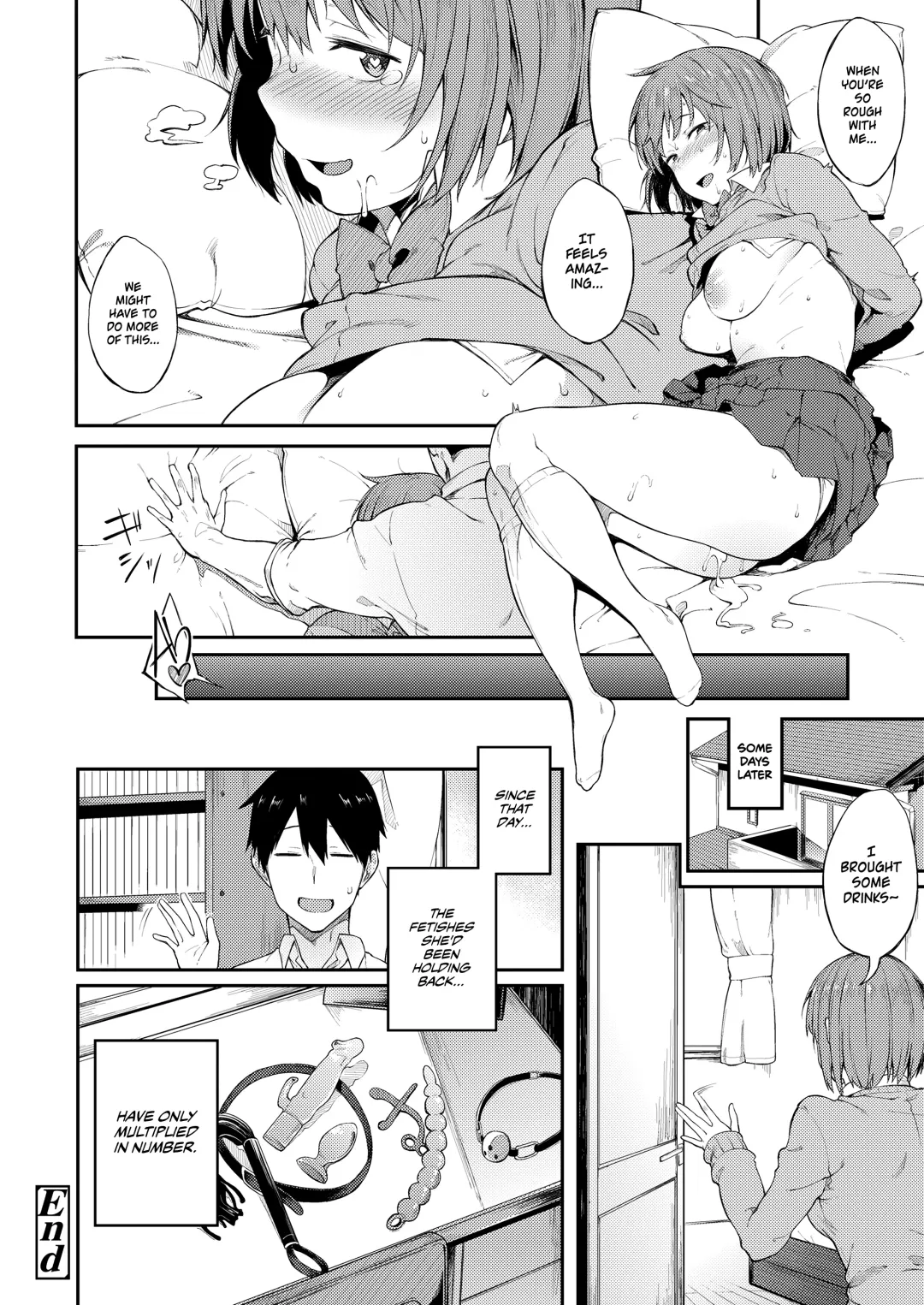 [Spiritus Tarou] Zenryaku, Kanojo no Seiheki ga Nanameue deshita | A Girl's Weird Fetishes are Brought to Light! Fhentai - Page 8