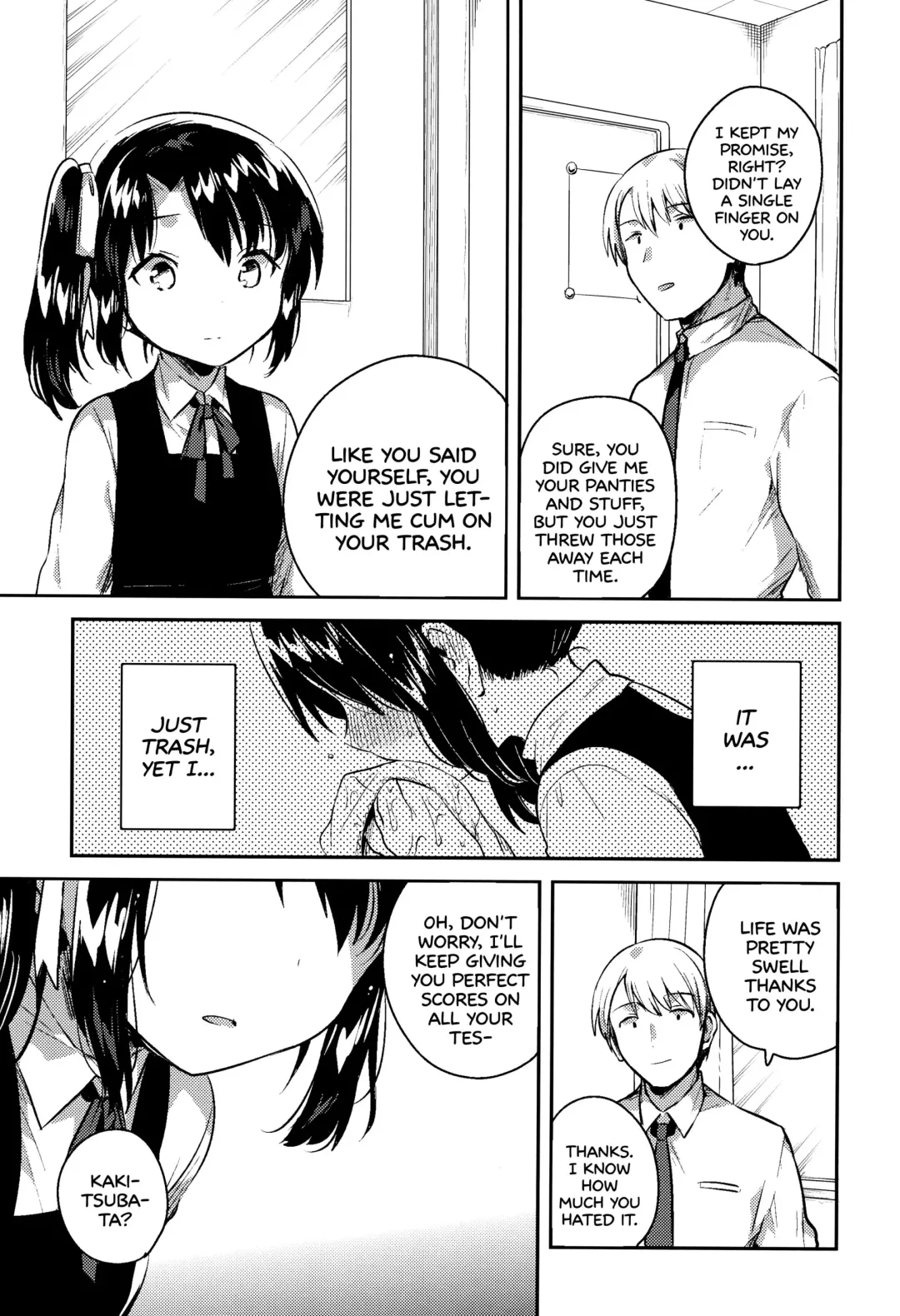 [Ichihaya] Sensei wa Lolicon de Saitei Hentai no Gomikuzu [Kou] + Omake | My Teacher is a Perverted Pedophile Shithead and I Hate Him (Final Half) + Bonus Story Fhentai - Page 6