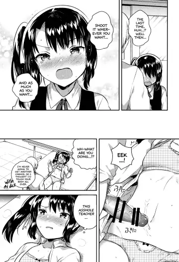 [Ichihaya] Sensei wa Lolicon de Saitei Hentai no Gomikuzu [Kou] + Omake | My Teacher is a Perverted Pedophile Shithead and I Hate Him (Final Half) + Bonus Story Fhentai - Page 10